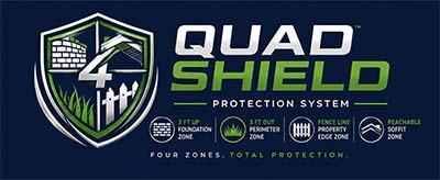 Quad Sheild pest control system
