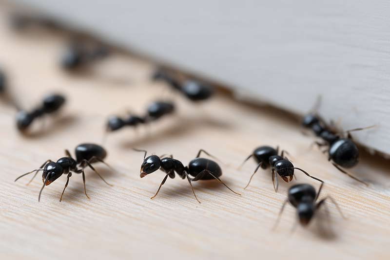 ants in a house
